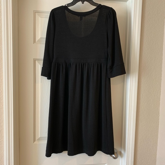 L AB Studio Black Fit and Flare Dress - Picture 5 of 5